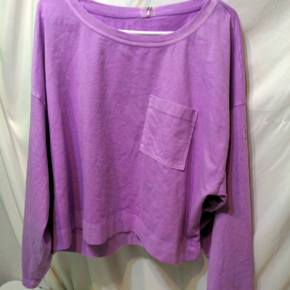 New Calia lilac Fields women's custom dyed sweatshirt size XXL